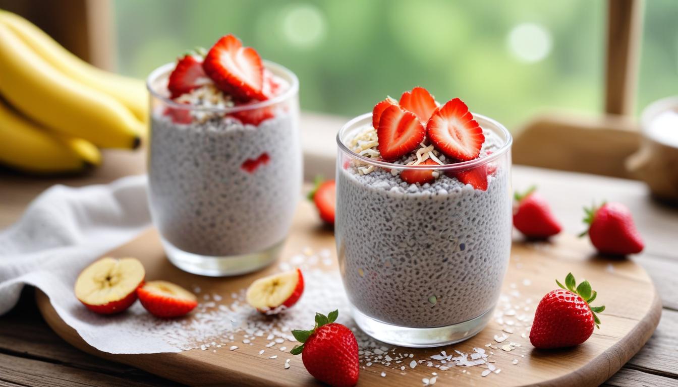 Fruity Chia Seed Pudding Delight