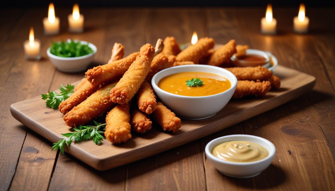 Crispy Chicken Sticks - Çıtır Tavuk Çubukları