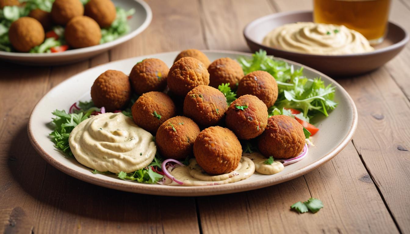 Lezzet Dolu Falafel Topları: Orta Doğu'nun Vegan Mucizesi