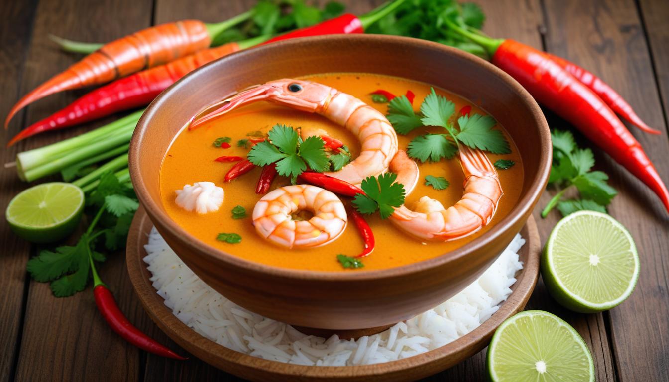 Tayland'ın Lezzetli Tom Yam Goon Çorbası